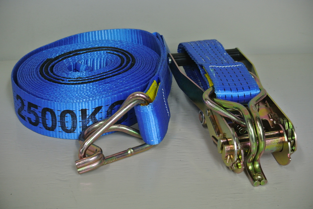 Tie Down; Ratchet; 2500kg; BLUE image 0